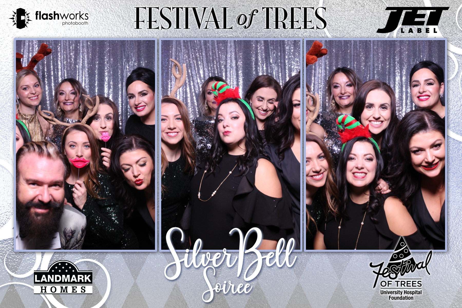Festival of Trees Silver Bell Soiree - Photos and GIFs | View more photos from the event at gallery.flashworksphotobooth.com/u/FlashworksPhotoboothInc/Festival-of-Trees-Silver-Bell-Soiree-Photos-and-GIFs